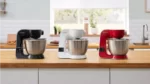 MUM5X720 Bosch MUM5 1000 W Kırmızı, Gümüş Mutfak Makinesi - Görsel 11