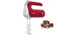 MFQ40303 Bosch El Mikseri Styline Colour 500 W Kırmızı, Gümüş - Görsel 2