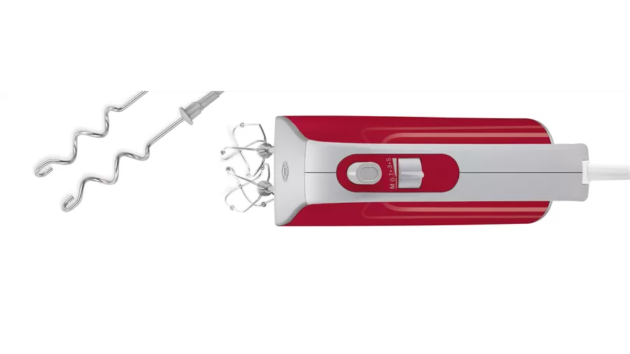 MFQ40303 Bosch El Mikseri Styline Colour 500 W Kırmızı, Gümüş - Görsel 4