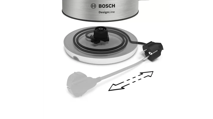 TWK4P440 Kettle DesignLine 1.7 l Paslanmaz çelik - Görsel 7