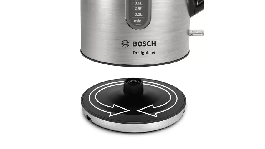 TWK4P440 Kettle DesignLine 1.7 l Paslanmaz çelik - Görsel 8