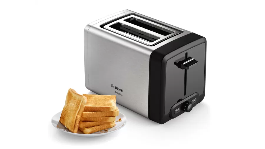 TAT4P420 Ekmek Kızartma Makinesi DesignLine Paslanmaz çelik - Görsel 2