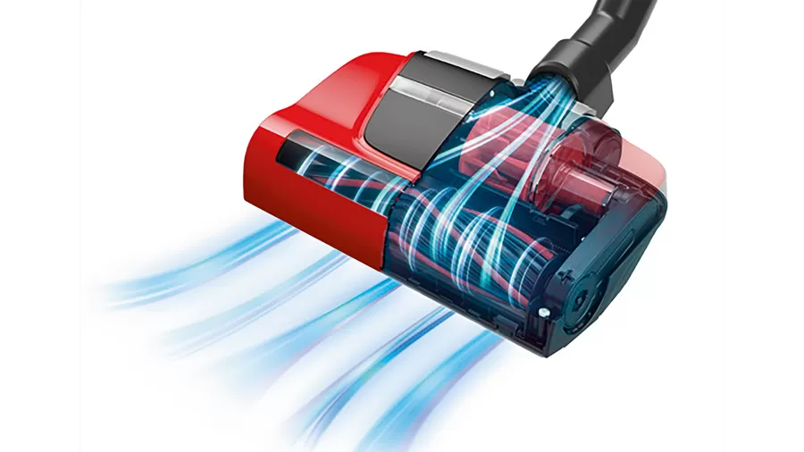 BGS41PET1 Bosch Toz Torbasız Süpürge ProAnimal Kırmızı - Görsel 4